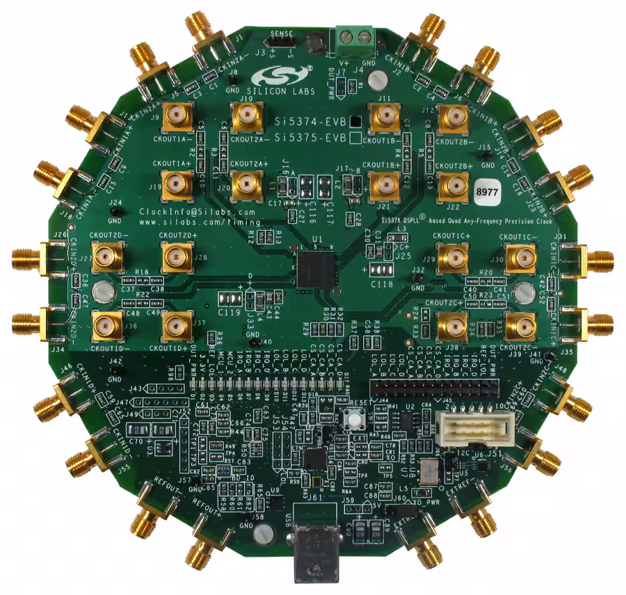 SI5374-EVB Skyworks Solutions Inc.  Cartes et kits d'évaluation et de démonstration